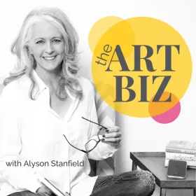 The Art Biz with Alyson Stanfield podcast artwork